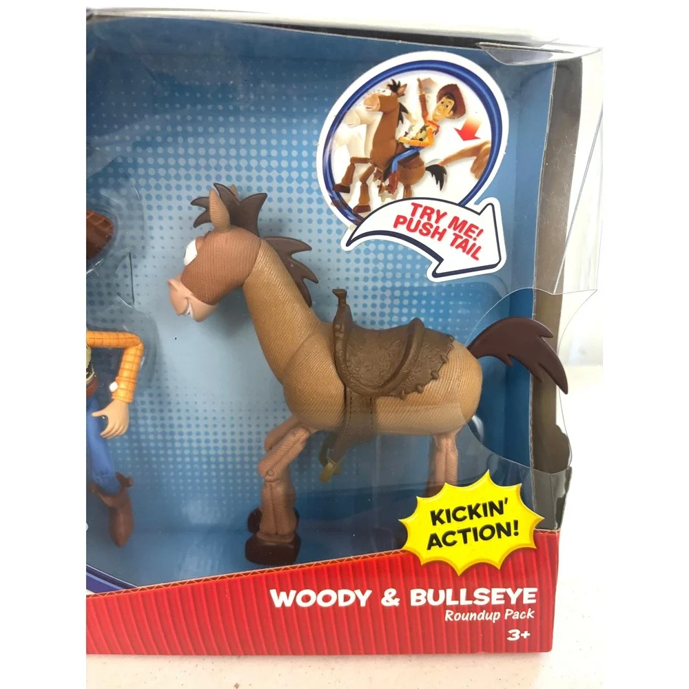 2010 Mattel Toy Story 3 Woody & Bullseye Partner Pack Figures Sealed Retired